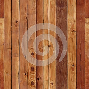 Ember-Hued Wooden Planks Seamless Texture for 3D Environments