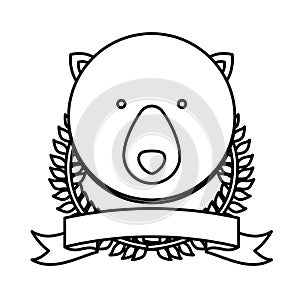 emblem bear hunter city icon