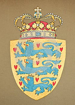 Emblem of Danemark