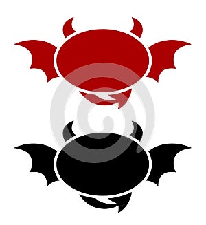 Emblem of a demon style