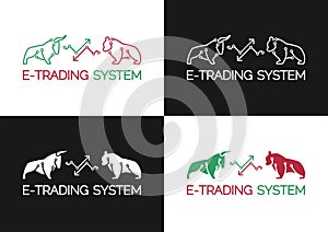 Emblem of Electronic Trading (E-Trading) System