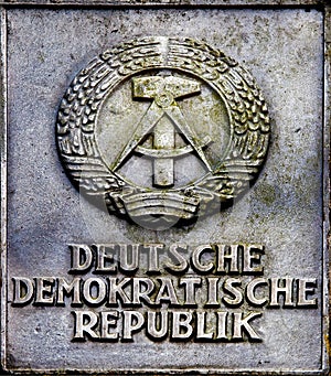 Emblem of German Democratic Republic
