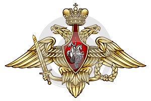 Emblem of the Russian armed forces