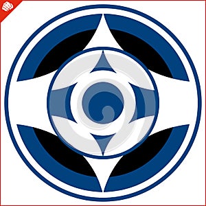 Emblem, symbol KANKU KYOKUSHINKAI KARATE
