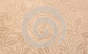 Embossed fabric texture photo
