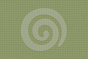Embossed image of green woven aida cloth used for cross stitch