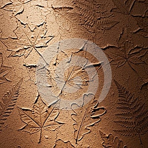 Suggests a natural fossil-like presentation, emphasizing texture