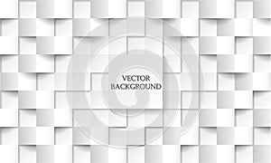 Embossed paper square white background