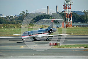 Embraer ERJ-145 passenger jet