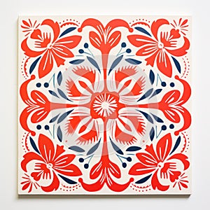 Embroidered Paper Tiles: A Beautiful Design Inspired By Erik Jones And Aaron Douglas