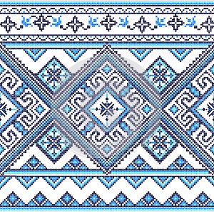 Embroidered Ukraine pattern