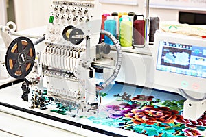 Embroidery industrial machine