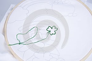 embroidery needle work