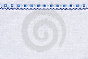 Embroidery texture for background.