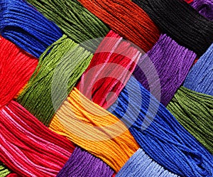 Embroidery Thread Background
