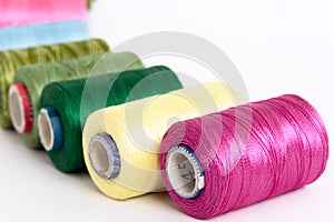 Embroidery yarn bobbins