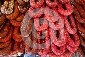 Embutido sausage from mediterranean photo