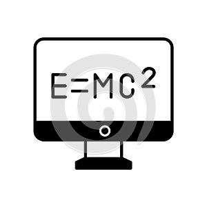 Emc2 vector icon which can easily modify or edit.