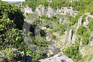 Emen canyon and river photo