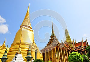 The Emeral temple or Wat Phra Keaw