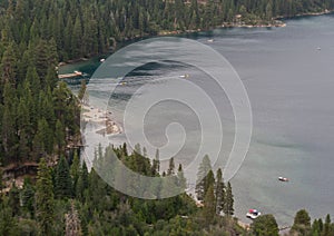 Emerald Bay shoreline, Lake Tahoe