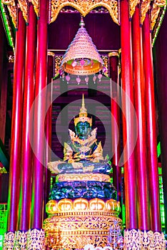 The Emerald Buddha at Chiang Rai Province