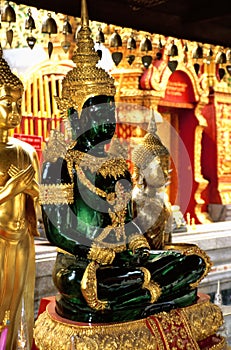 Emerald Buddha statue