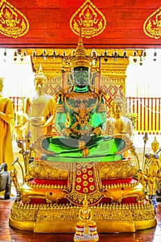 Emerald Buddha statue-Wat Phrathat Doi Suthep