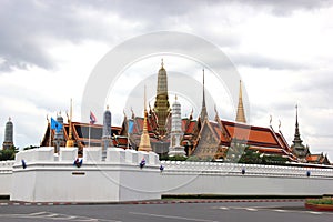 Emerald Buddha Temple and Grand Palace in Bangkok, Thailand