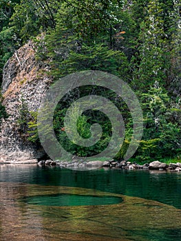 Pools of the Manso River