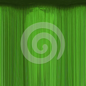 Emerald green curtain texture