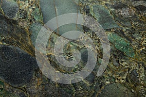 Emerald green stone texture granite photo