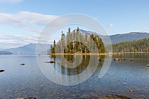 Emerald Island in Wenatchee State Park