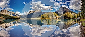 Emerald lake Panorama