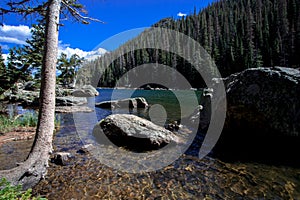 Emerald Lake in Rocky Mountain National Park