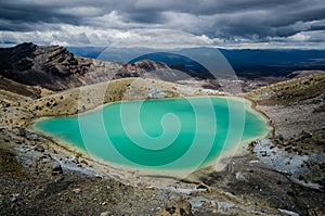 Emerald Lakes Tongariro National Park, New Zealand