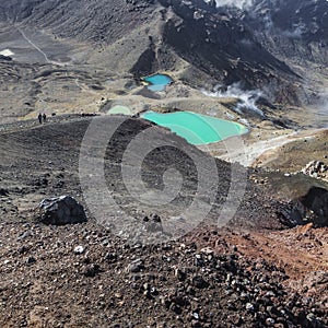 Emerald Lakes Tongariro National Park, New Zealand