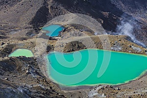 Emerald Lakes Tongariro National Park, New Zealand