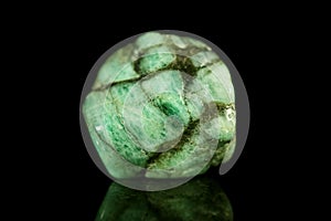 Emerald mineral, juwelry and precious gemstone, healing stone