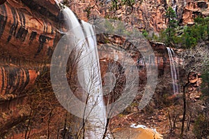 Emerald Pool Falls, Zion National Park