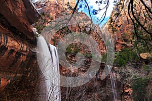 Emerald Pool Falls, Zion National Park