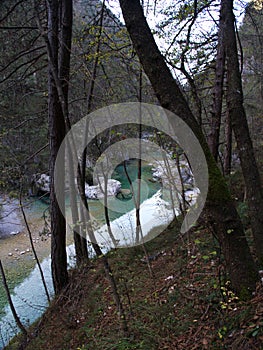 The emerald pools are a paradise in Friuli