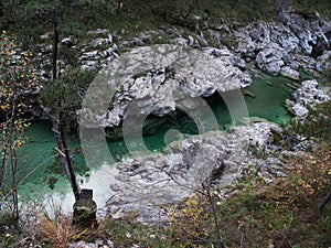 The emerald pools are a paradise in Friuli