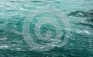 Emerald water background