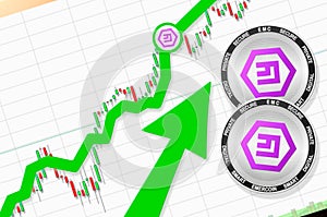 Emercoin going up; Emercoin EMC cryptocurrency price up; flying rate up success growth price chart