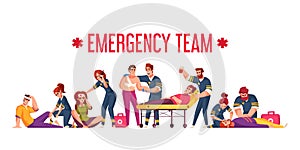 Emergency Aid Cartoon