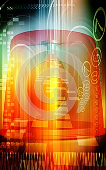 Emergency alarm lamp