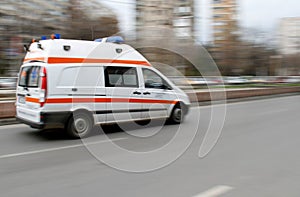 Emergency ambulance