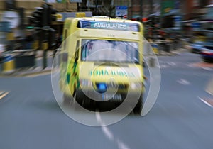 Emergency ambulance