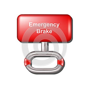 Emergency brake photo